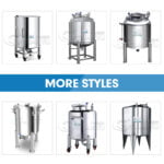 Quality Stainless Steel Storage Tank For Liquid Soap Hand Sanitizer Shampoo Cream Manufacturer | GUANYU price