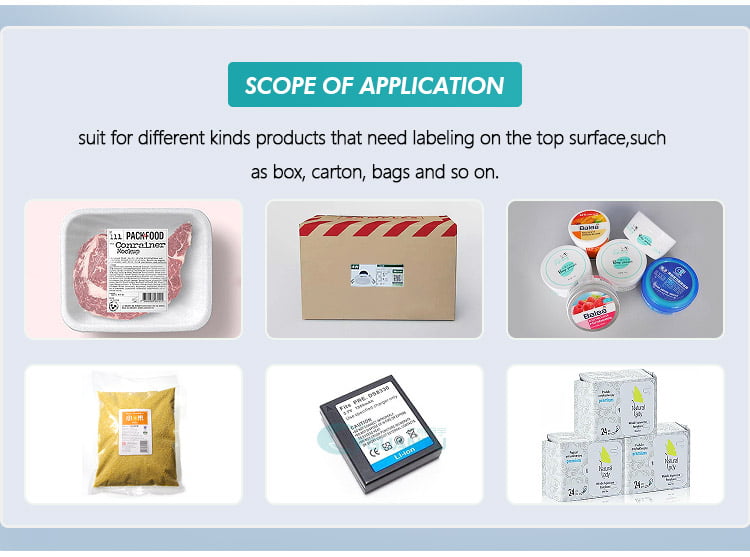 flat bag label applicator