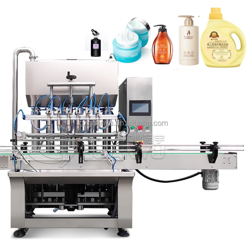 cosmetic cream tube filling machine