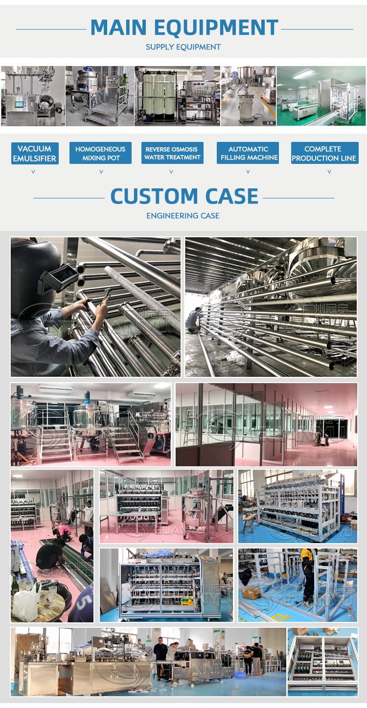 whitening cream filling machine