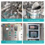 Quality Shampoo Blending Tank Vessel Stainless Steel Shower Gel Mixer Manufacturer | GUANYU company