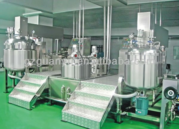 vacuum mixer homogenizer