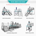stainless steel Cosmetic liquid mixer shampoo detergent making blending machine pharmaceutical cosmetic mixing tank price