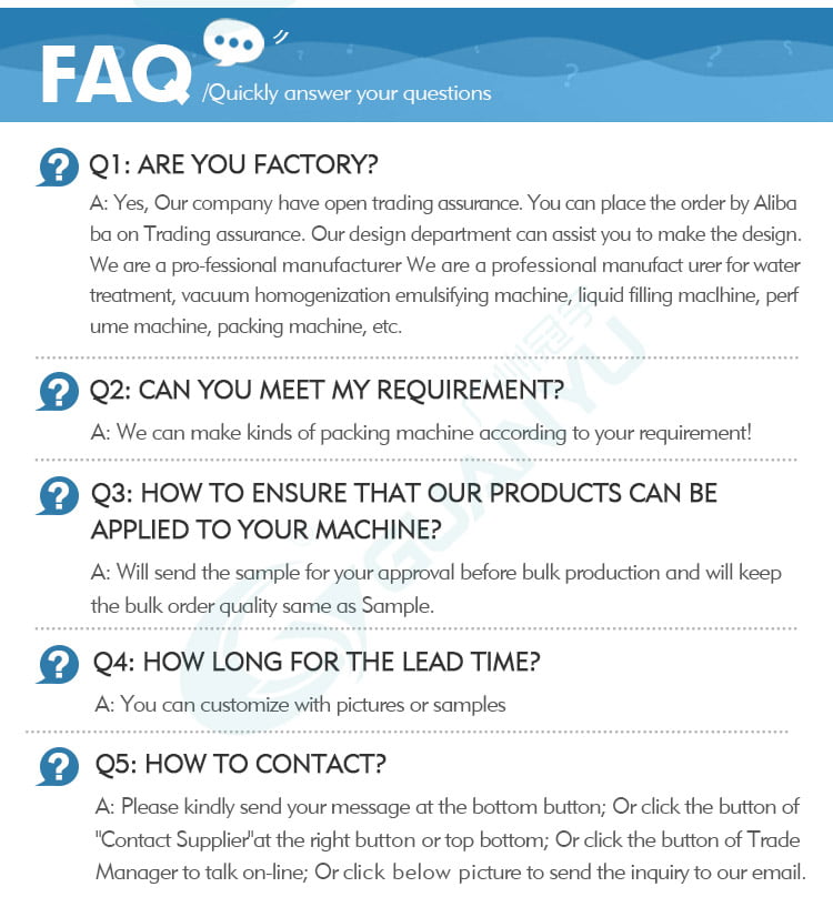 quantitative filling machine