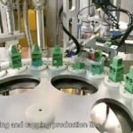Automatic Twist Off Cap Round Jam Bottle Glass Jar Sanitizer Liquid Soap Hand Washing Bottle Filling Capping Machine