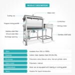 Customized Powder Mixer machine  Chemical powder Food powder mixer   GUANYU manufacturer