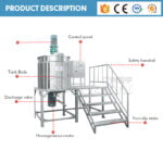 Best Automatic Milk Dairy Production Line Liquid detergent mixer Company - GUANYU manufacturer