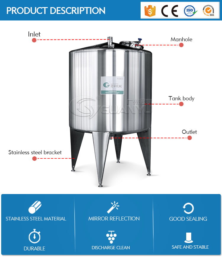 stainless steel water tank 2000 liter price