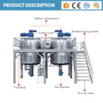 Quality Hand Washing Liquid Detergent Production Line Stainless Steel Heating Jacketed Mixing Tank Manufacturer | GUANYU manufacturer