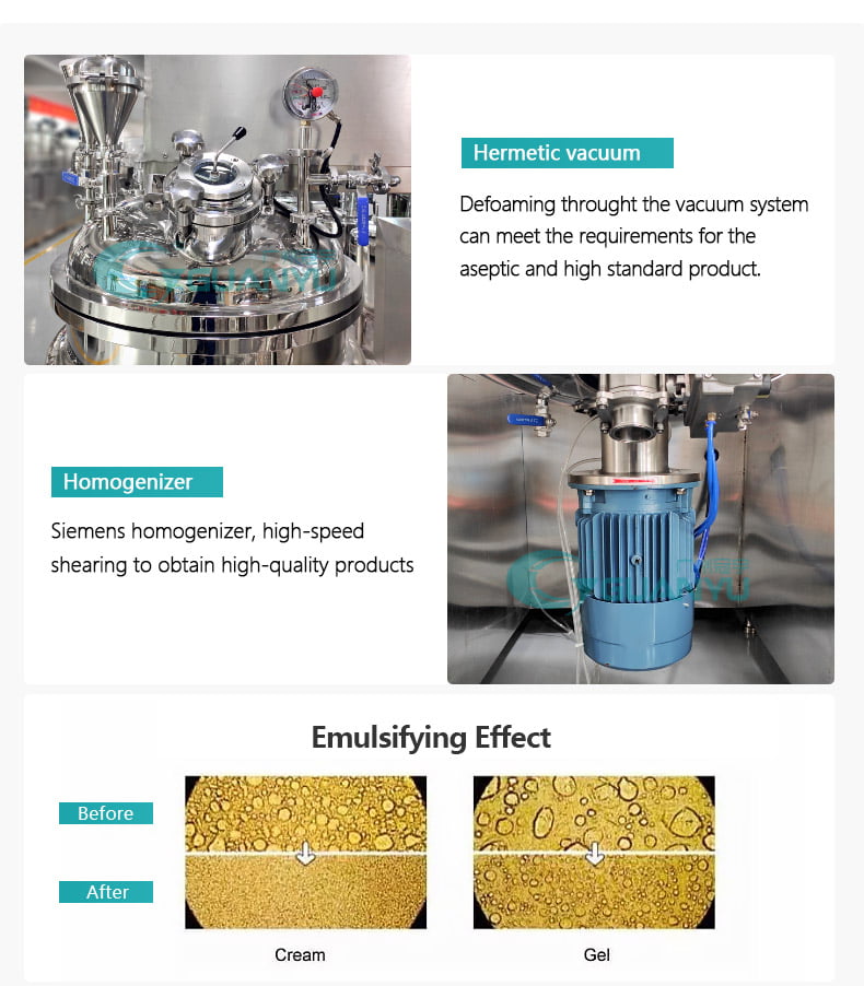 vacuum homogenizer