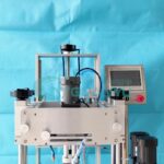 fully automatic screw capping machine bottle jar sealing machine pump capping machine liquid soap packaging line