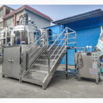 Best Liquid hairdressing fluid Mixing Machine Emulsifying Mixer Cosmetic making machine Company - GUANYU  in  Guangzhou