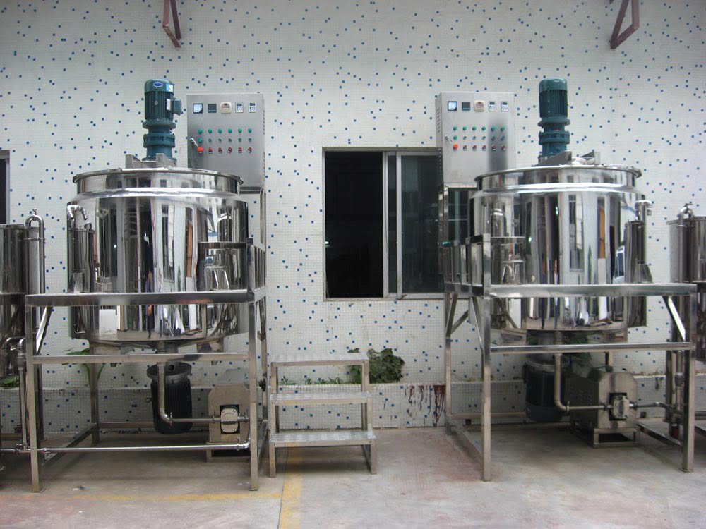 vacuum emulsifier 50L vacuum mixer homogenizer