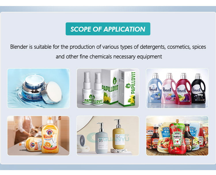 Detergent Mixer Machine