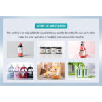 Bench Top Labeller Pet Jar Water Bottle Flat Round Bottle Labeling Machine Automatic Sticking Machine manufacturer
