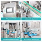 Best Automatic Liquid Detergent Liquid Soap Production Line High Speed Tracking capping Machine Company - GUANYU  in  Guangzhou