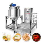 Chemical double jacketed high speed dispersion mixer electric detergent mixer heating mixing tank for Children's paint price