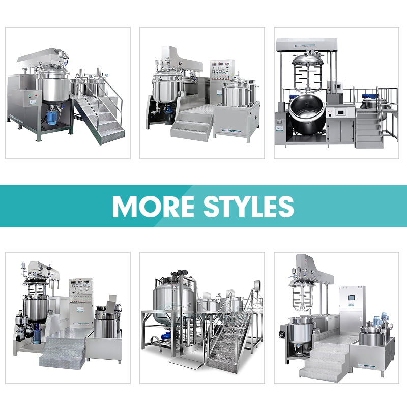 vacuum homogenizer emulsifying