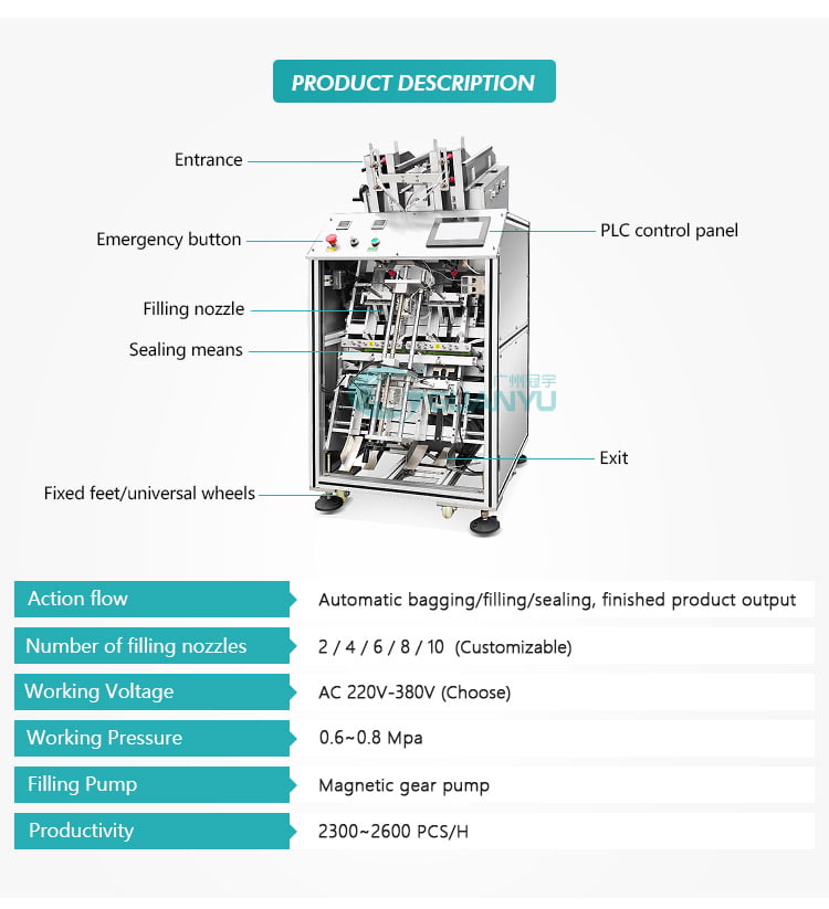 cream filling machine automatic