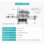 Automatic Bottle Filling Capping Machines Line With Feeder Full automatic filling machine Company - GUANYU factory