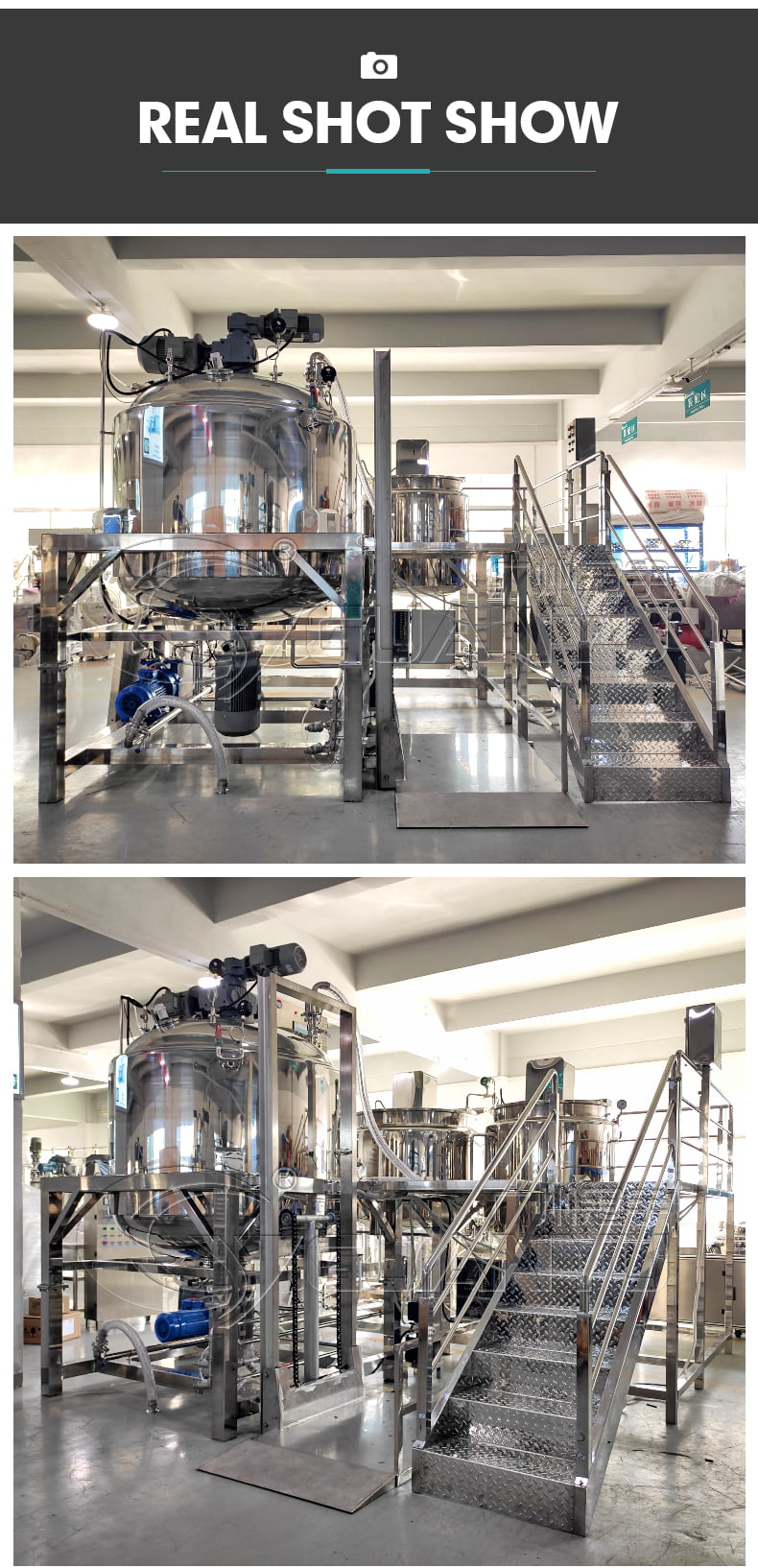 cream emulsifier homogenizer