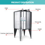 Best Storage Tank for Water Oil Fuel and Liquid Storage with Stainless Steel and Carbon Steel Company - GUANYU factory