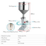 Quality Semi Automatic Liquid Packing Machine Liquid Filling machine Manufacturer | GUANYU  in  Guangzhou