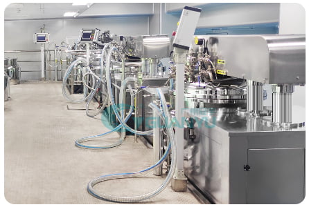 cosmetics manufacturing plant