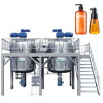 Quality Hand Washing Liquid Detergent Production Line Stainless Steel Heating Jacketed Mixing Tank Manufacturer | GUANYU
