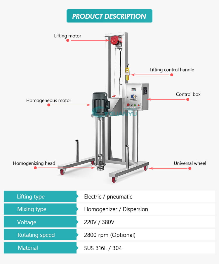 electric heating mixing tank