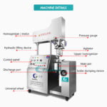 Quality Emulsifying Homogenizer Cosmetic Cream Mixer Vacuum Emulsifying Mixer Manufacturer | GUANYU