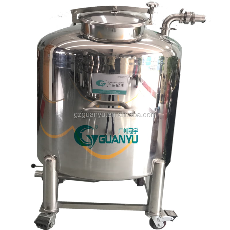 Best 50~5000L stainless steel stainless steel storage tanks mirror polished for liquid cooling Company - GUANYU