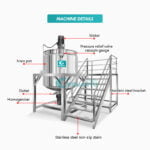 Best Mixing Tank Liquid Detergent Mixer Chemical Liquid Soap Mixer Company - GUANYU factory