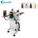 China Factory Stainless Steel Clamp Bottle Conveyor Belt Bottom Coding Conveyer Belt GUANYU company