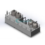 Electric Steam heating high quality free hand sanitizer agitator liquid mixer Liquid detergent mixer company