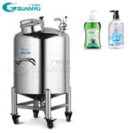 Best Stainless Steel Water Milk Storage Tank CE certified storage tank series for hand sanitizer Company - GUANYU