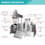 Best Homogeneous Vacuum Emulsifying Machine Mixer Shampoo Making Machine Mixing Stirring Tank Company - GUANYU manufacturer
