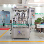 Double Nozzle Gel Polish Liquid Soap Lotion Viscous Liquid Tracking Filling Machine Full GUANYU factory