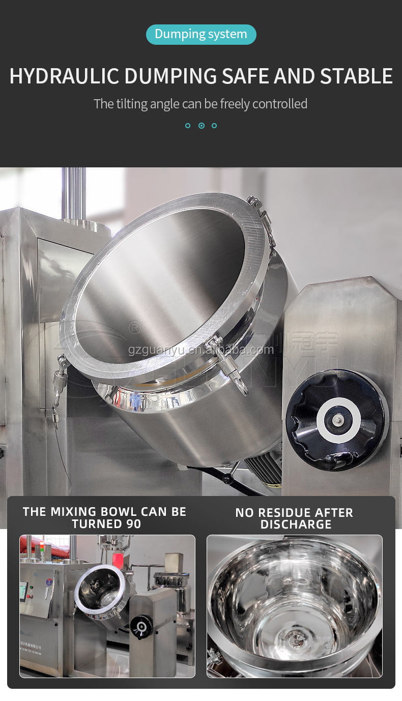 vacuum mixing machine