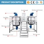 Best cosmetic mixer liquid soap gel homogenizer mixing tank shampoo blender agitator Company - GUANYU