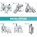 Syrup tomato ketchup sauce mixer food production line syrup making machine Liquid detergent mixer Manufacturer GUANYU price