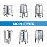 Best storage tank stainless steel SS304/SS316 cosmetic food water material Storage Vessel Company - GUANYU  in  Guangzhou