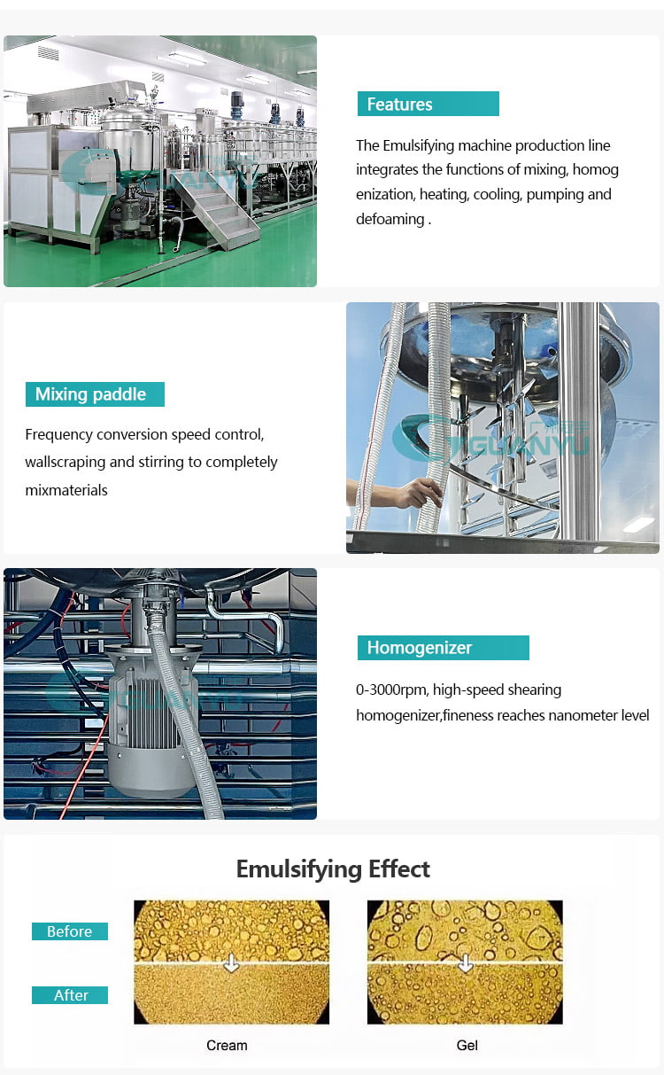 homogenizer cosmetics