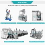 Best Vacuum Homogenizer Emulsifying Machine Mixer Gel Body Skin Cream Emulsifier Making Machine Company - GUANYU price