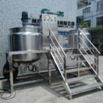 Quality Shampoo Blending Mixer Tank Liquid Soap Production Line Manufacturer | GUANYU  in  Guangzhou