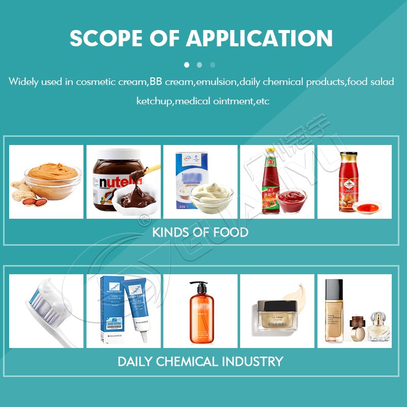 vacuum homogenizer cream mixer