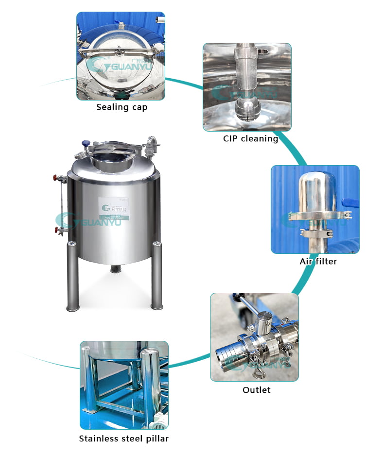 stainless steel storage containers