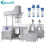 Quality Hydraulic Lift Vacuum Homogeneous Mixer Machine Gel Production Line Gel Making Machine Manufacturer | GUANYU
