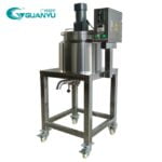 Quality Jacketed liquid mixing tank with magnetic mixer pharmaceutical mixer blender Manufacturer | GUANYU price
