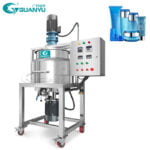 Chemical Machinery Liquid Soap Dishwashing Liquid Mixer Detergent Shampoo Mixing Tank Making Machine